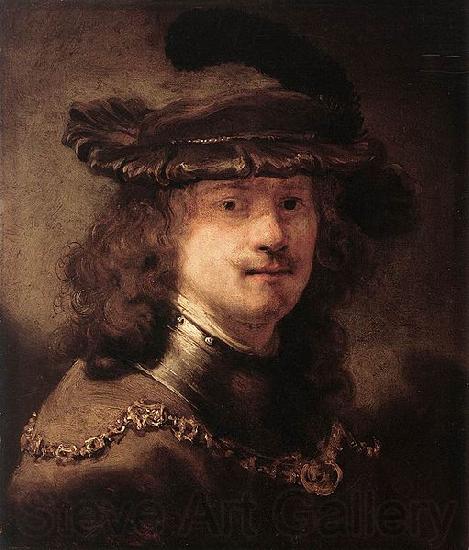 Govert flinck Portrait of Rembrandt Norge oil painting art